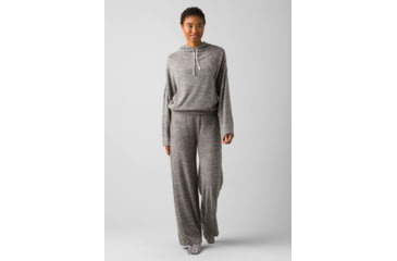 Image of prAna Unwind Lounge Pant - Women's, Small, Charcoal Heather, 1967611-020-S