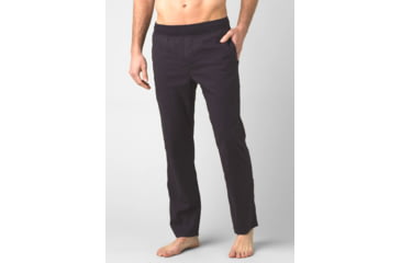 Image of prAna Vaha Straight Pant - Mens, Dark Black, Medium, 1963931-001-30-M
