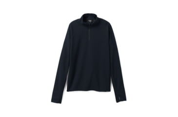 Image of prAna Wensley 1/2 Zip Top - Men's, Medium, Black, 1968101-001-SL-M