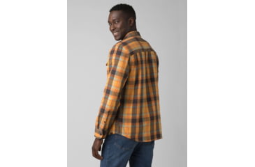 Image of prAna Westbrook Flannel Shirt - Men's, Large, Sunray, 1964401-700-ST-L