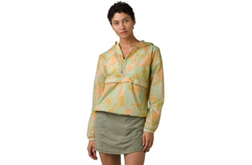 Image of prAna Whistler Anorak Jacket - Womens, Coastal Sage Jungle, XS, 1967721-301-XS
