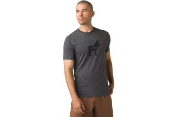 Image of prAna Wise Ass Journeyman Shirt - Mens, Charcoal Heather, M, 1966321-001-M