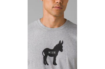 Image of prAna Wise Ass Journeyman Shirt - Mens, Medium Heather Grey, XL, 1966321-020-XL
