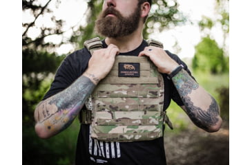 Image of Predator Armor Level IV Ceramic Plate Carrier Package, MultiCam, One Size, 762765666685