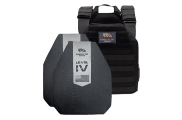 Image of Predator Armor Level IV Ceramic Plate Carrier Package, Black, One Size, 762765666678