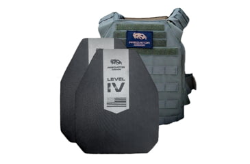 Image of Predator Armor Level IV Ceramic Plate Carrier Package, Ranger Green, One Size, 762765666708