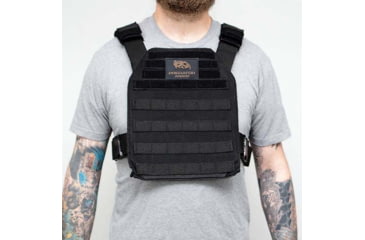 Image of Predator Armor Minuteman Plate Carrier, Black, 16x12, PC-MM-BK