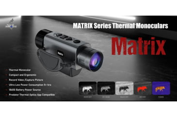 Image of Predator Thermal Optics Matrix 1.5-12x15mm Thermal Monocular