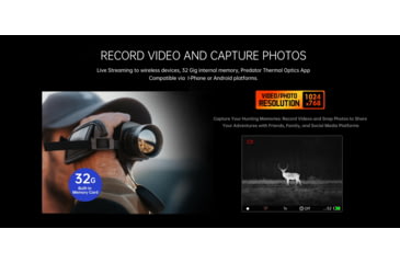 Image of Predator Thermal Optics Matrix 1.5-12x15mm Thermal Monocular