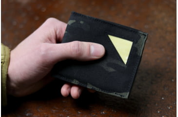 Image of Premier Body Armor Bulletproof Wallet w/ Level II Armor, Multicam Black, 4.5x3.25x.25 inch, Wallet-MCB