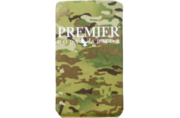 Image of Premier Body Armor Haley Strategic Partners Flat Pack Level IIIA Bulletproof Backpack Insert, MultiCam, 7.25 x 12.25, BPP-9068