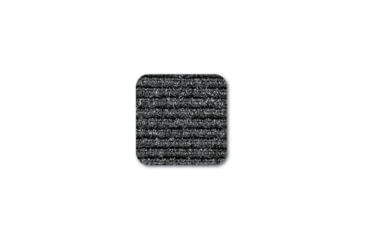 Image of Prest-O-Fit 5-3090 Decorian Step Huggers RV Landing Step Rug - 10in x 23.5in, Black Granite, 32994