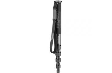 Image of Monopod w/Rubber Foot &amp; Spike, Black