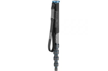 Image of Monopod w/Rubber Foot &amp; Spike, Blue