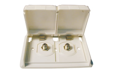 Image of Prime Products 08 6301 Duplex Exterior TV Receptacle, 44044/112.1189