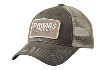 Image of Primos Charcoal Logo Cap w/Mesh Back 58686