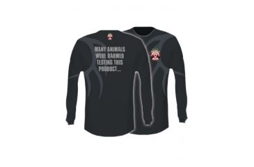 Image of Primos Hunting Double Bull Long Sleeve Shirt - Black, Large 53497