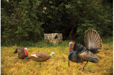 Image of Primos Hunting Double Bull Stakeout Blind w/ Surroundview, Camo, 65158