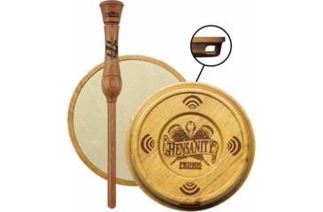 Image of Primos Hunting Hensanity Pot Call w/Frictionite Turkey Call, Brown, 299