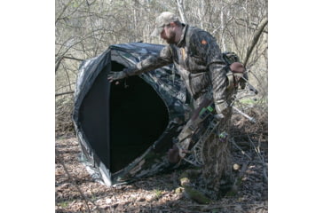 Image of Primos Hunting Hide-N-Sneak Ground Blind, Veil Camo, 65113