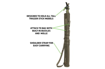 Image of Primos Hunting Scabbard for Gen 3 Trigger Sticks, Tall, Coyote Tan, 65820
