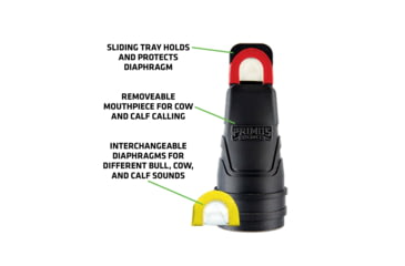 Image of Primos Hunting Slide Bugle Elk Call, Clam, PS932