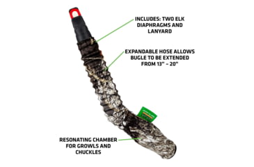 Image of Primos Hunting Slide Bugle Elk Call, Clam, PS932