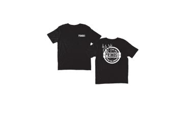 Image of Short Sleeve Deer T-Shirt, Blac, Medium