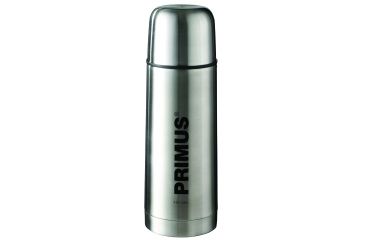 Image of Primus Vacuum Bottle w/ Quick Stop Seal, Lid and Mug, SS Silver, .35L, 11.8oz P-732353