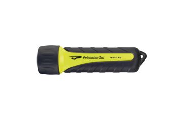 Image of Princeton Tec Tec 40 Incandescent Handheld Halogen Diving Flashlight, Overmold Yellow, T40-OM-NY