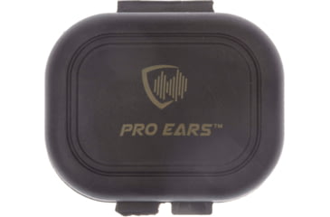 Image of Pro Ears Audiomorphic Ear Plugs, Black, Large, PEAPLB