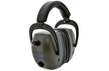 Image of Pro Ears Pro Tac Mag Gold NRR 30 Hearing Protection Earmuffs, Green