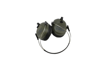 Image of Pro Ears Pro Tac Plus Gold Low Profile, NRR 26 Earmuffs, Behind the Head, Green, GS-PT300-G-BH