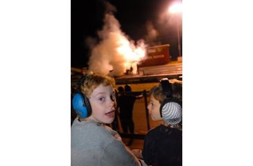 Image of Pro Ears ReVo26 Hearing Protectors, Blue Diamond Plate PE-26-U-Y-010