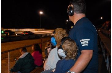 Image of Pro Ears ReVo26 Hearing Protectors, Blue Diamond Plate PE-26-U-Y-010