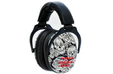 Image of Pro Ears ReVo NPR 26 Passive Hearing Protection Earmuffs, Skulls PE-26-U-Y-006