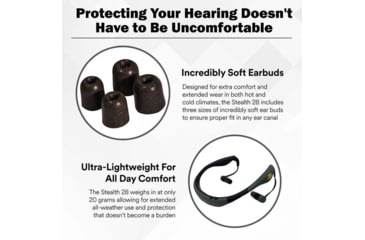 Image of Pro Ears Stealth 28 Hearing Protection, Green, PEEBGRN