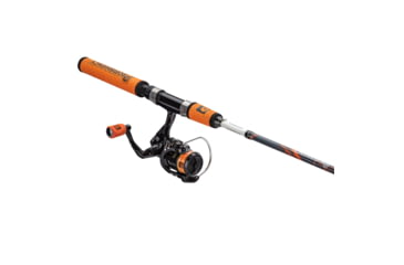 Image of ProFISHiency 5ft High Vis Orange Micro Spinning Combo, Multicolor, PRO5SPINOG