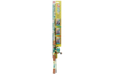 Image of ProFISHiency 5ft Krazy 2.0 Spincast Combo w/Lures, Multicolor, KRZY25SCCC