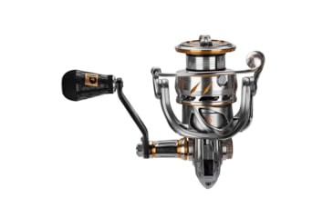 Image of ProFISHiency A12 Spinning Reel, 6.2:1, 10+1, 32in, Ambidextrous, Silver/Gold, A12-2KSG