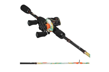 Image of ProFISHiency Next Gen Krazy Baitcast Combo, 5ft6in, 1pc, Medium Heavy, 5.6-1, 9+1, Black, KRZYNGBLK56BC