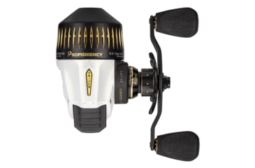 Image of ProFISHiency Sniper Spincasting Reel, 6.5:1, 12+1, Right, White, SNIPERRW
