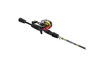 Image of ProFISHiency Splat Spincast Combo, 2pc, Multicolor, PRO46MSCSPLAT
