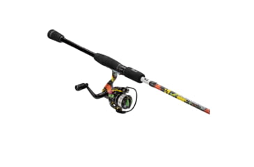 Image of ProFISHiency Splat Spinning Combo with Lures, 2pc, Multicolor, PRO56SPINSPLAT