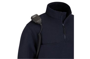 Image of Propper 1/4 Zip Job Long Sleeve Shirt - Unisex, LAPD Navy, Large, Regular, F54840Y450L2