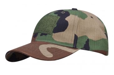 Image of Propper 6 Panel Baseball Cap w/loop 1 SZ WOODLAND F557555320