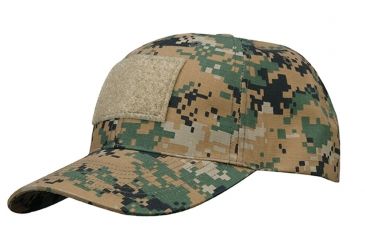 Image of Propper 6 Panel Cap w/Loop,60% Cotton/40% Polyester Ripstop,Woodland Digital F557525395