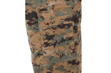 Image of Propper Battle Rip ACU Trouser, 65/35 Polyester/Cotton, Woodland, Extra Large, Regular - F521138-XL2-393