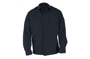 Image of Propper BDU 2-Pocket Coat, 65/35 Poly/Cotton Battle Rip, Size Extra Small-Regular, Dark Navy