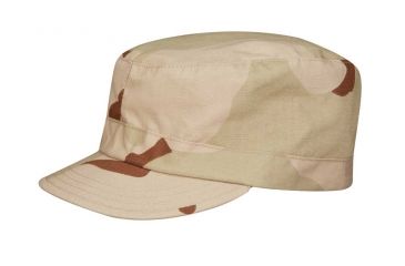 Image of Propper F550555 BDU Patrol Cap, 100% Cotton Ripstop, Small, 3-Color Desert